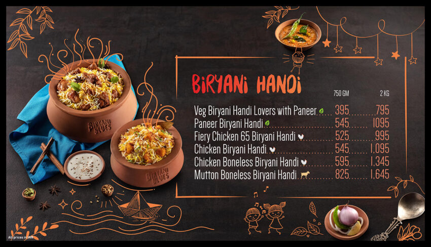 The Biryanis Menu: A Comprehensive Guide to Flavors, Types, and Culinary Excellence