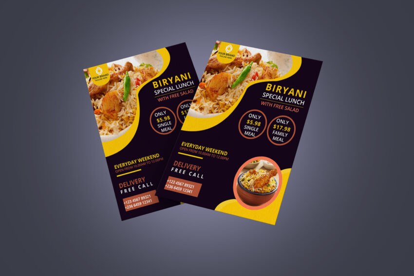Biryani Flyer: The Ultimate Guide to Designing Mouthwatering Promotions