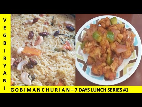 Vegetable Manchurian Biryani: A Culinary Fusion Masterpiece