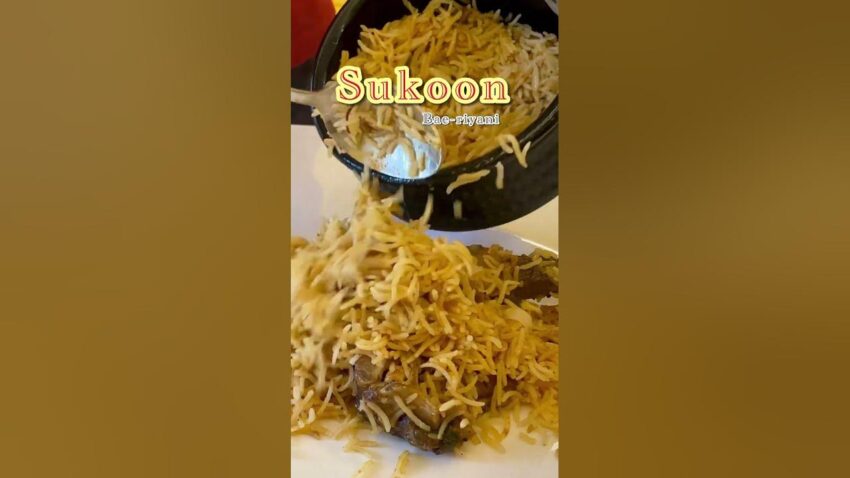 Sukoon Biryani Centre: Your Ultimate Guide to Biryani Bliss