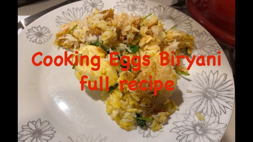 Cookingshooking Egg Biryani: The Ultimate Recipe & Expert Guide