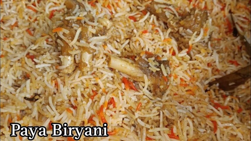 Mutton Paya Biryani: The Ultimate Guide to a Culinary Masterpiece