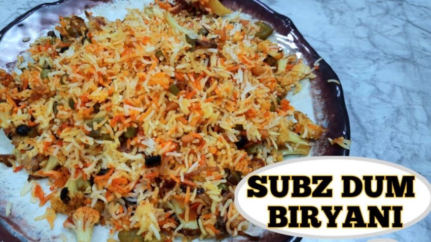Subzi Dum Biryani: The Definitive Guide to Vegetarian Biryani Perfection